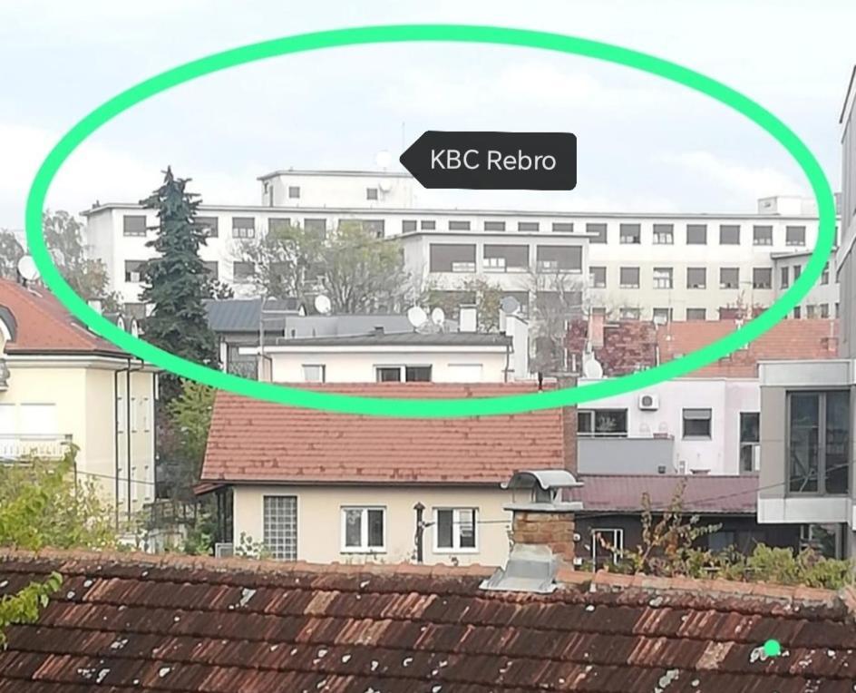 Studio Apartman Jordanovac Rebro, 300 M Od Bolnice Rebro Zagreb Buitenkant foto